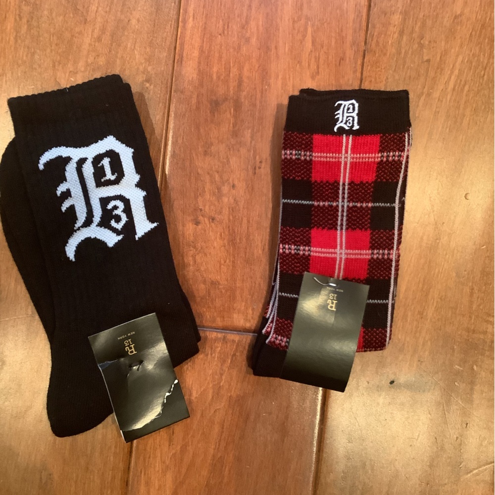 R13 Socks Set of 2
